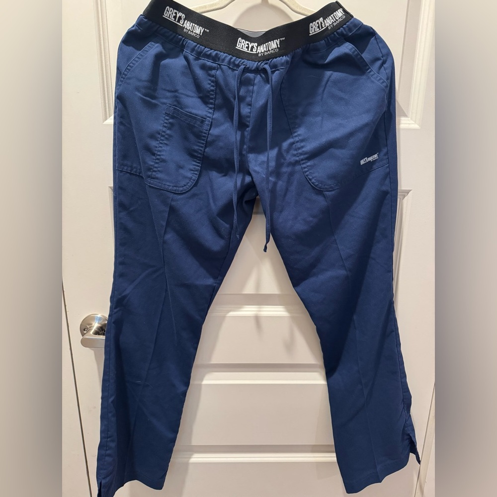 Blue Grey Anatomy Active Scrub Pants/ Small